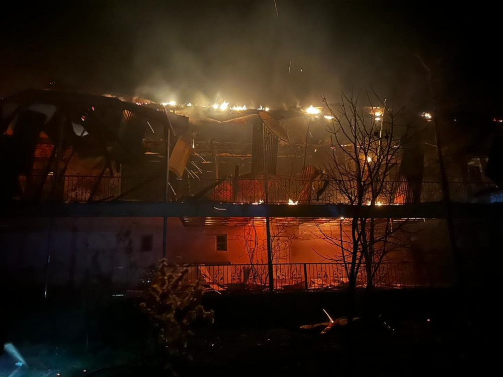 Naxçıvan şəhərində və Ordubad rayonunda baş verən yanğın söndürülüb<font color=red> - FOTOLAR</font>