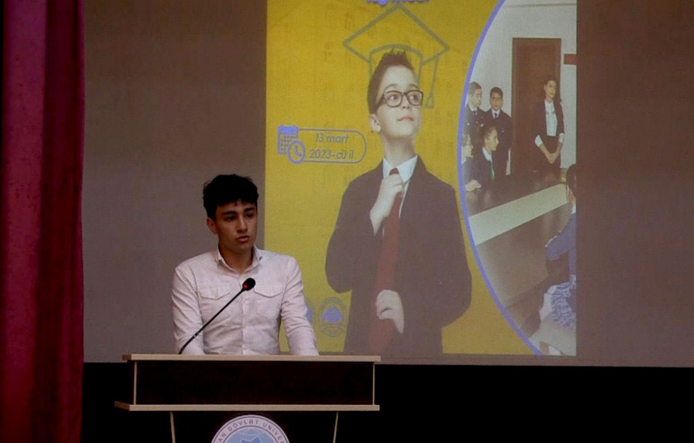 NDU-da “Bir gün tələbə” layihəsinin növbəti tədbiri keçirilib<font color=red> - FOTOLAR</font>