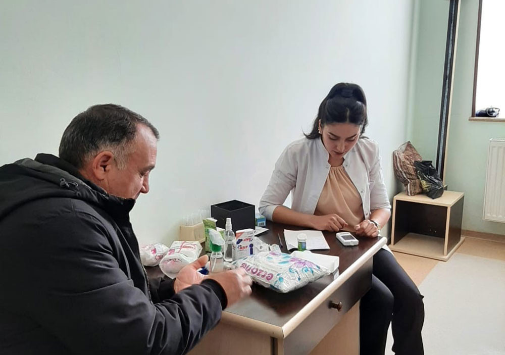 Culfa rayonunun Yaycı kəndində humanitar tibbi aksiya keçirilib<font color=red> - FOTOLAR</font>