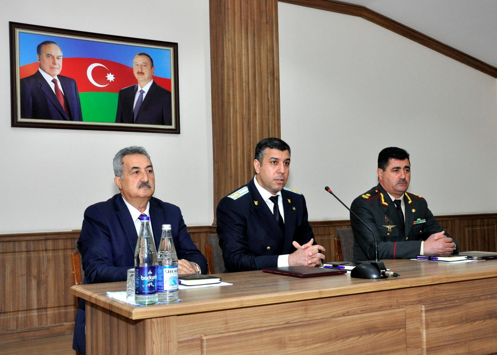 Naxçıvan Prokurorluğunda Heydər Əliyevin 100 illik yubileyinə həsr olunmuş konfrans keçirilib<font color=red> - FOTOLAR</font>