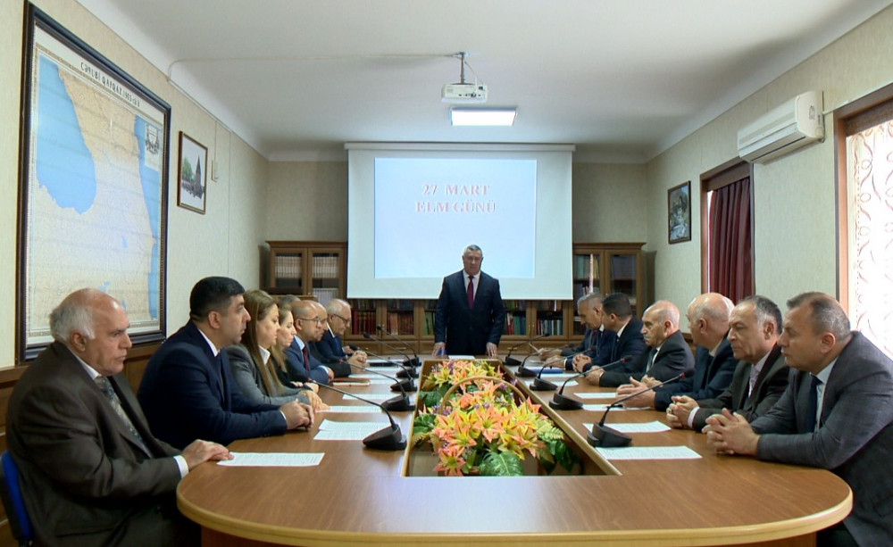 AMEA Naxçıvan Bölməsində Elm Günü qeyd olunub<font color=red> - FOTOLAR</font>