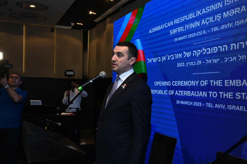 Azərbaycan XİN İsraildə səfirliyin açılması ilə bağlı məlumat yayıb<font color=red> - FOTOLAR</font>