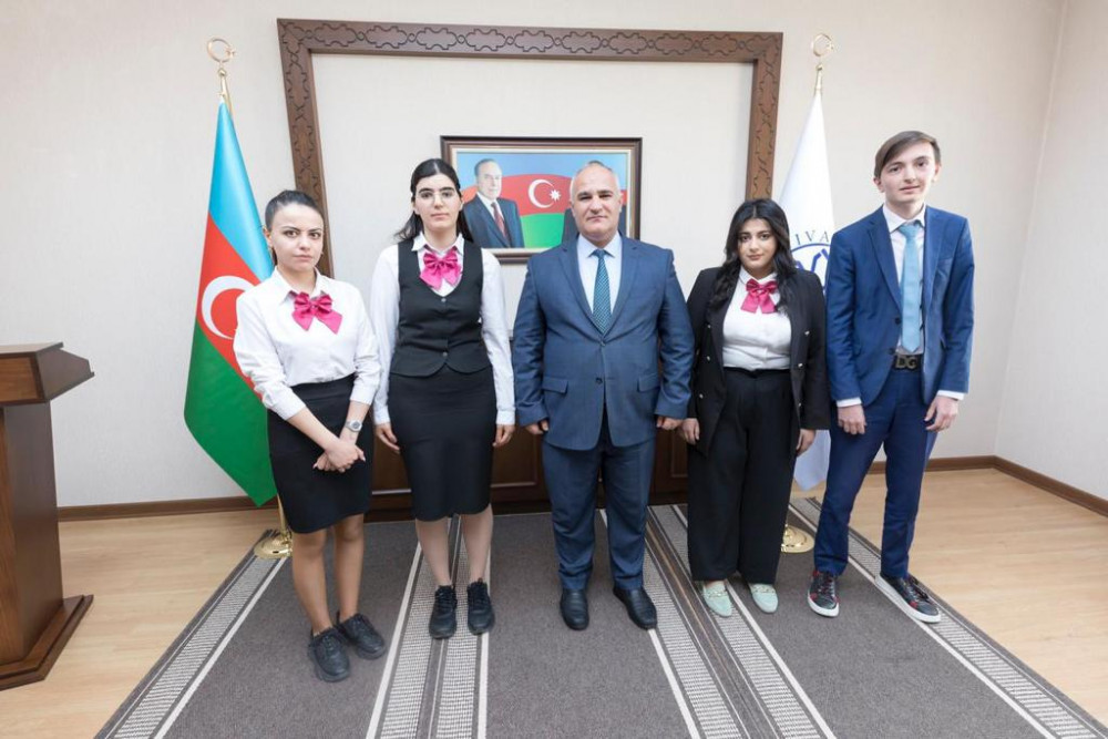 “Naxçıvan” Universitetində “Heydər Əliyev təqaüdü” təsis edilib<font color=red> - FOTOLAR</font>