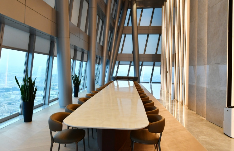 Prezident İlham Əliyev Əmlak Məsələləri Dövlət Xidmətinin yeni inzibati binasının açılışında iştirak edib<font color=red> - FOTOLAR</font>