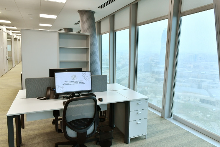 Prezident İlham Əliyev Əmlak Məsələləri Dövlət Xidmətinin yeni inzibati binasının açılışında iştirak edib<font color=red> - FOTOLAR</font>