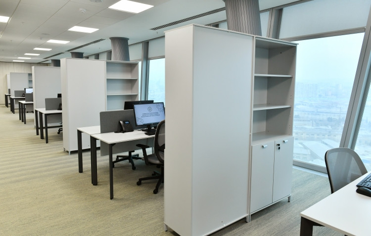 Prezident İlham Əliyev Əmlak Məsələləri Dövlət Xidmətinin yeni inzibati binasının açılışında iştirak edib<font color=red> - FOTOLAR</font>