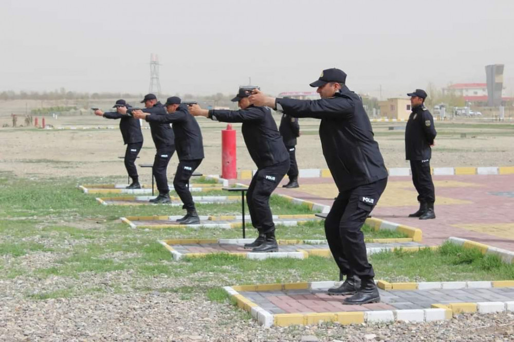 Naxçıvan DİN-in şəxsi heyəti silahdan atış-təlim məşğələsinə cəlb edilib<font color=red> - FOTOLAR</font>