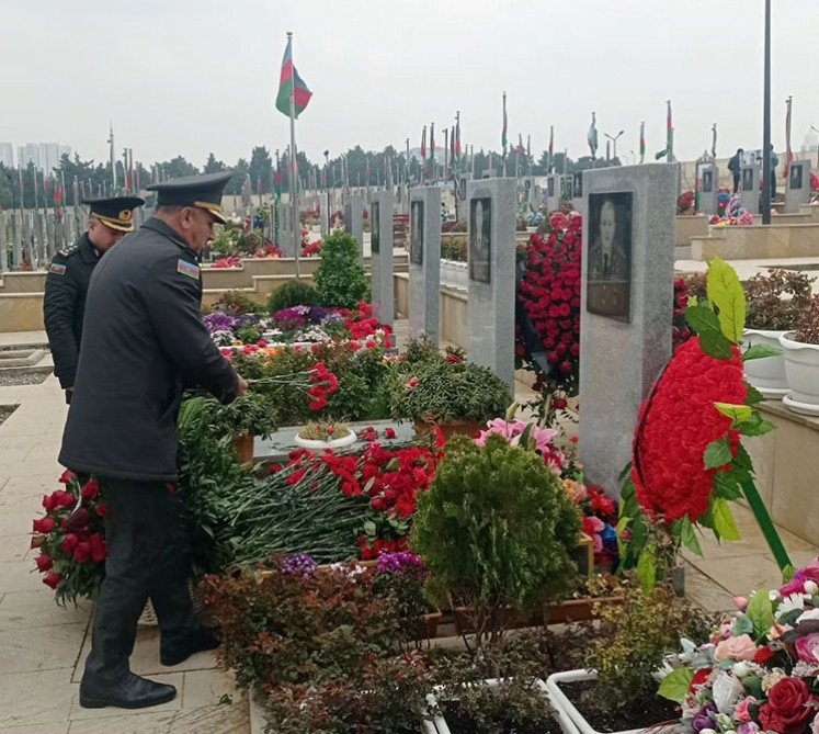 Milli Qəhrəman Şükür Həmidovun anım mərasimi keçirilib<font color=red> - FOTOLAR</font>