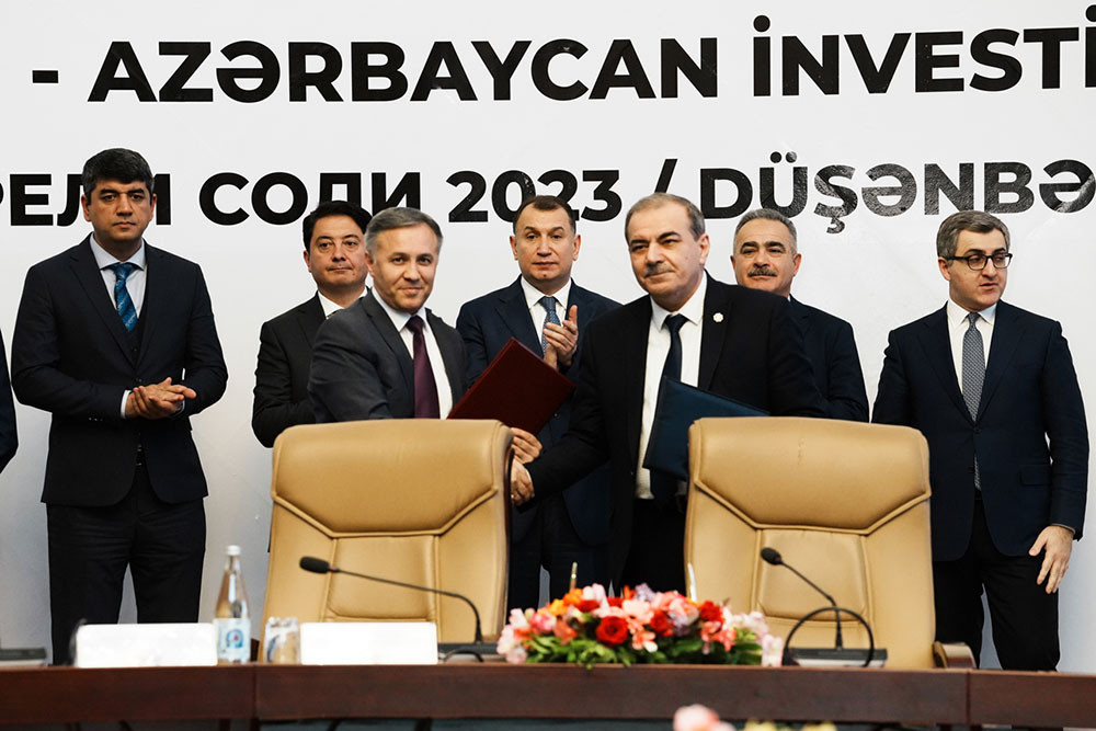 Tacikistan-Azərbaycan İnvestisiya Forumunda Naxçıvan sahibkarları da  iştirak edib<font color=red> - FOTOLAR</font>