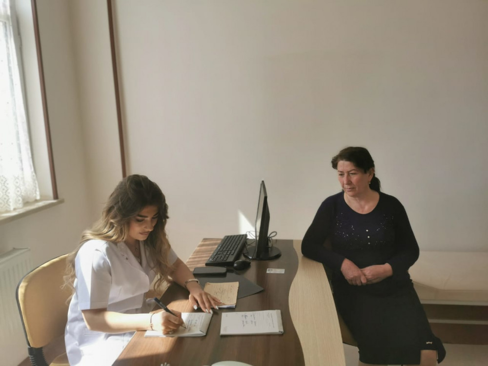 Culfada humanitar tibbi aksiya keçirilib<font color=red> - FOTOLAR</font>