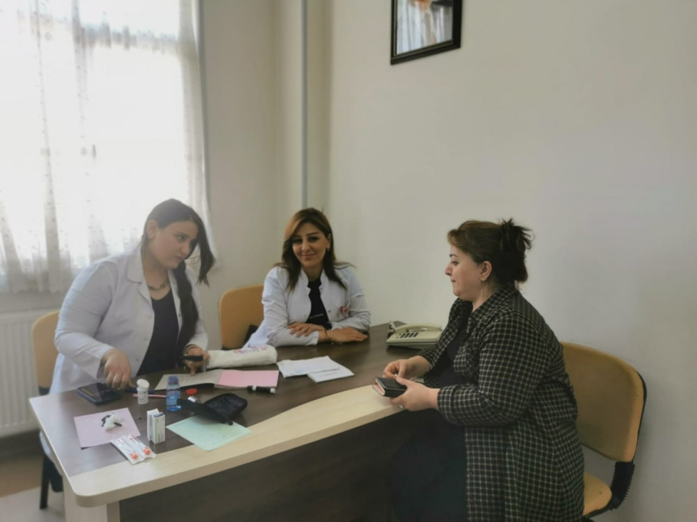 Culfada humanitar tibbi aksiya keçirilib<font color=red> - FOTOLAR</font>