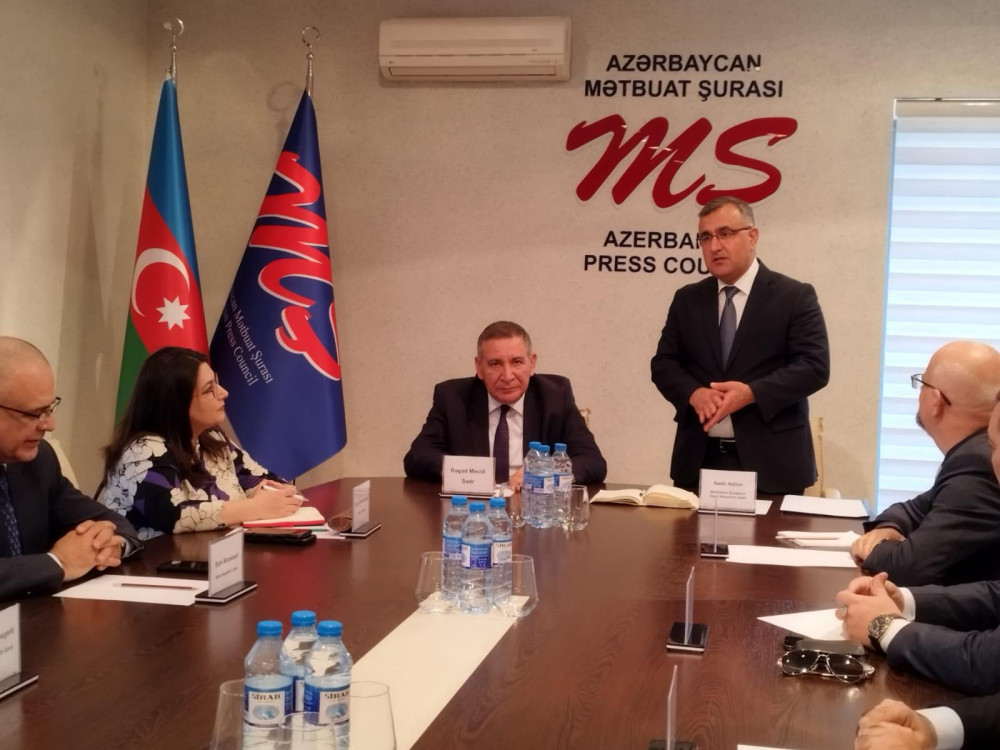 Mətbuat Şurası ilə Mediasiya Şurası arasında Anlaşma Memorandumu imzalanıb<font color=red> - FOTOLAR</font>