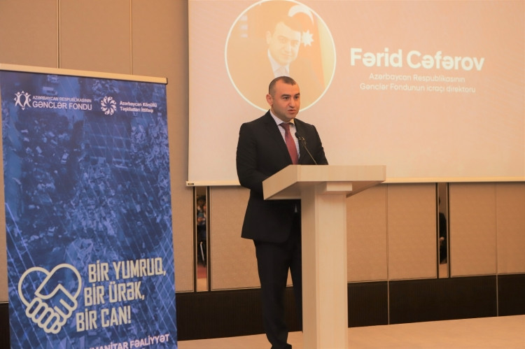 Türkiyəyə yardıma gedən Azərbaycan könüllüləri ilə görüş olub<font color=red> - FOTOLAR</font>