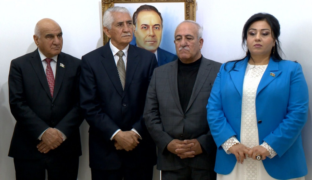 Naxçıvanda “Heydər Əliyev dühası əbədiyaşardır” adlı sərgi açılıb <font color=red> - FOTOLAR</font>