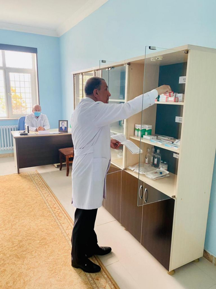 Cəzaçəkmə müəssisələrində tibbi aksiya keçirilib<font color=red> - FOTOLAR</font>