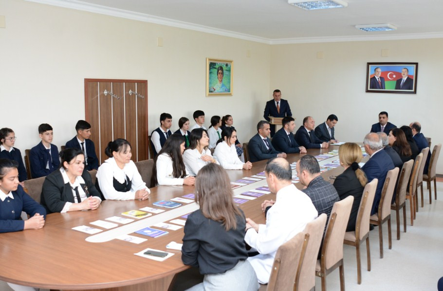 NDU-nun Tibb fakültəsi Akademik Zərifə Əliyevanın 100 illik yubileyini onun adını daşıyan məktəbdə qeyd edib<font color=red> - FOTOLAR</font>