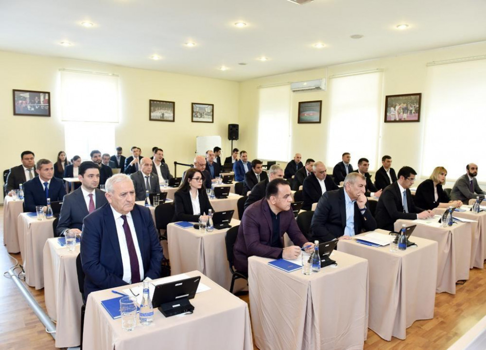 Azərbaycan Voleybol Federasiyasına yeni prezident seçilib<font color=red> - FOTOLAR</font>