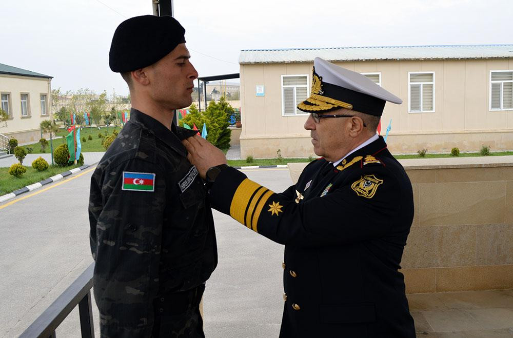 “Dəniz komando təməl kursu”nun növbəti buraxılış mərasimi keçirilib<font color=red> - FOTOLAR</font>