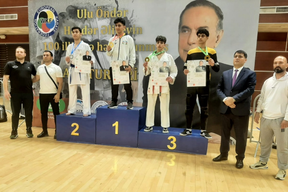 Naxçıvan idmançıları karate turnirində 21 medal qazandılar<font color=red> - FOTOLAR</font>