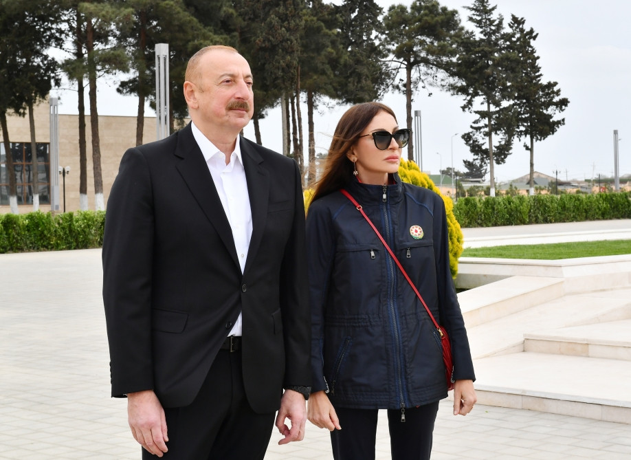 Prezident İlham Əliyev və birinci xanım Mehriban Əliyeva Neftçala rayonuna səfər ediblər<font color='red'> - YENİLƏNİB</font><font color=red> - FOTOLAR</font>