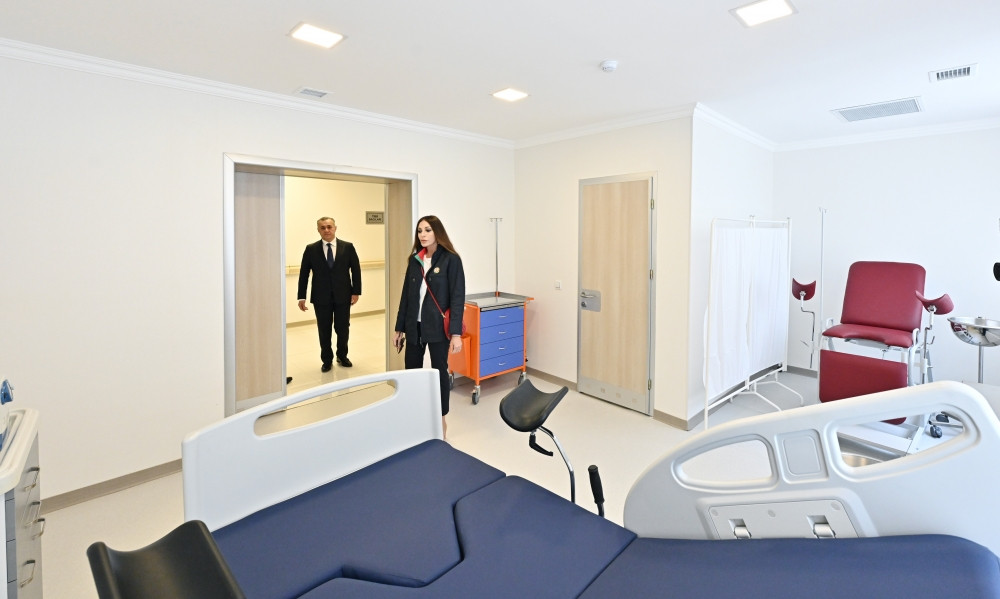 Salyan Rayon Mərkəzi Xəstəxanasının Doğum Evində və Uşaq Poliklinikasında yaradılan şəraitlə tanışlıq<font color='red'> - YENİLƏNİB</font><font color=red> - FOTOLAR</font>