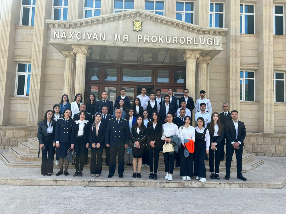 Naxçıvan Prokurorluğunda “Açıq qapı” günü keçirilib<font color=red> - FOTOLAR</font>
