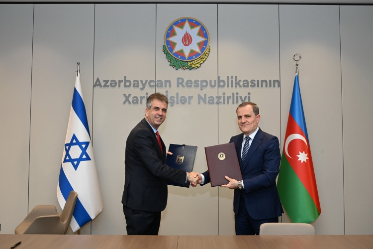 Azərbaycanın və İsrailin xarici işlər nazirləri ölkələrimiz arasındakı münasibətlərin inkişafı məsələlərini müzakirə ediblər<font color=red> - FOTOLAR</font>