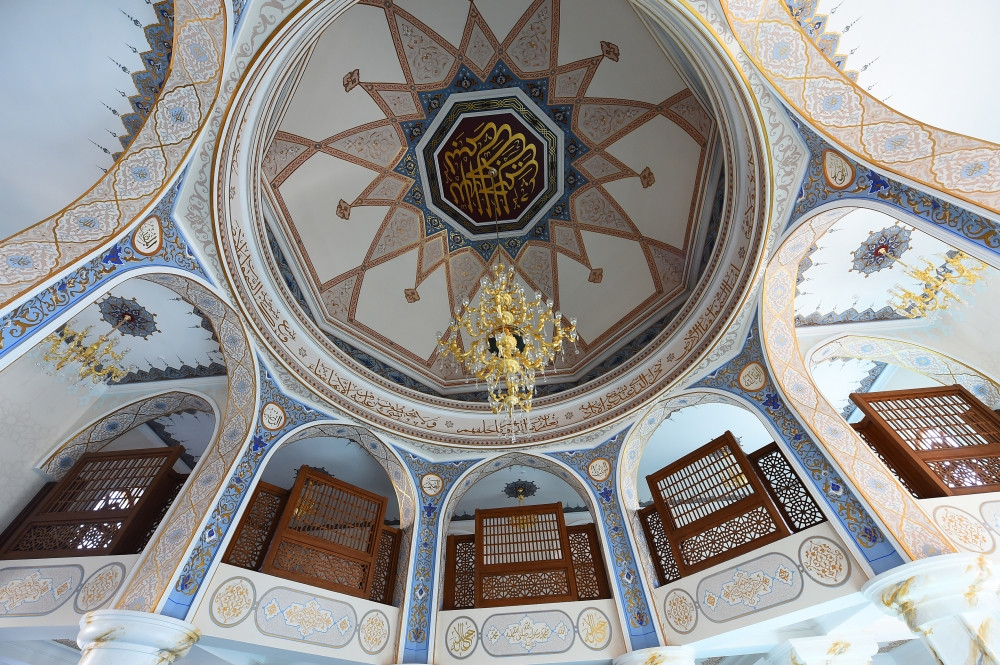 Prezident İlham Əliyev və birinci xanım Mehriban Əliyeva Nərimanov rayonunda “Cümə” məscidinin açılışında iştirak ediblər <font color='red'> - YENİLƏNİB</font><font color=red> - FOTOLAR</font>