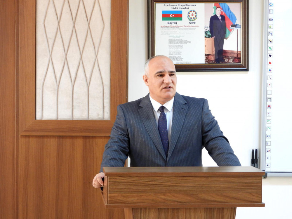 “Naxçıvan” Universitetində ulu öndər Heydər Əliyevə həsr olunmuş elmi-praktiki konfrans keçirilib<font color=red> - FOTOLAR</font>