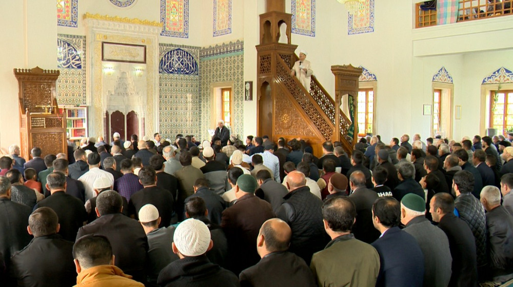Naxçıvanda bayram namazları qılınıb<font color=red> - FOTOLAR</font>