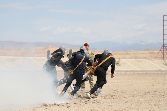 “Şahin” hərbi-idman yarışlarında Naxçıvanı təmsil edəcək komanda məlum olub<font color=red> - FOTOLAR</font>
