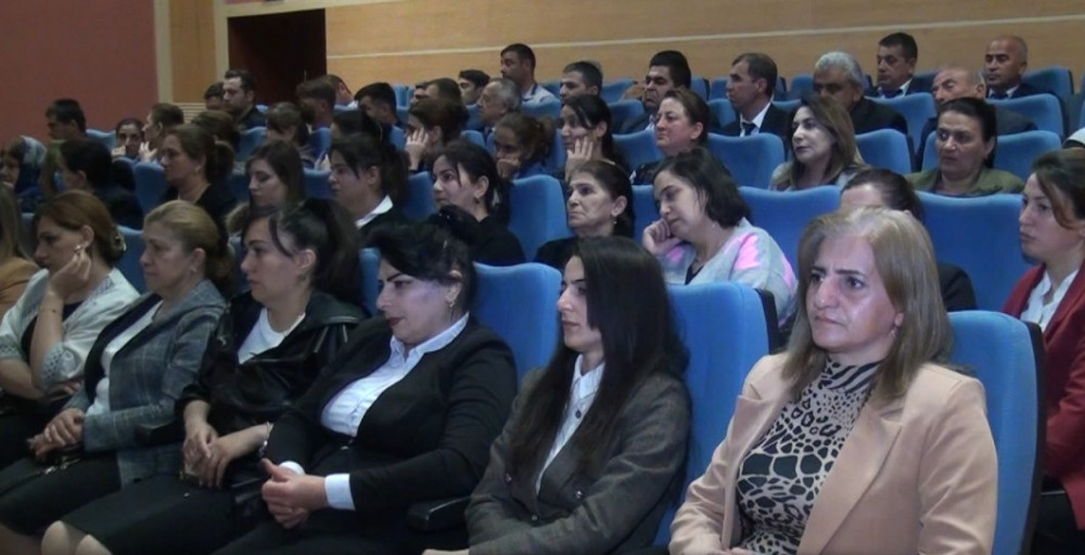 Ordubadda “Heydər Əliyev və Azərbaycanda milli intibah dövrü” mövzusunda tədbir keçirilib<font color=red> - FOTOLAR</font>