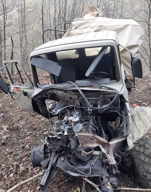 MN: Hərbçilərimiz Ermənistanda istehsal olunan minaya düşüb<font color=red> - FOTOLAR</font>