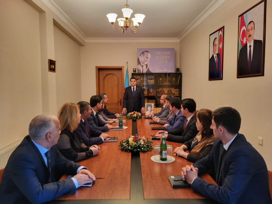 Naxçıvanın Bakıdakı nümayəndəliyində akademik Zərifə Əliyevanın 100 illik yubileyi ilə əlaqədar tədbir keçirilib<font color=red> - FOTOLAR</font>