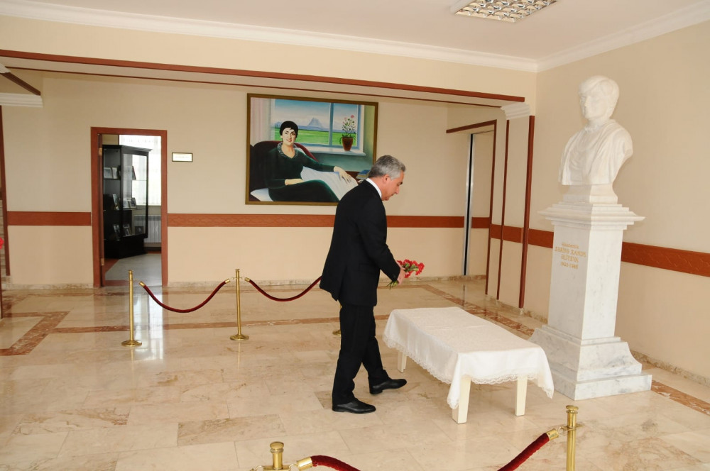 Naxçıvanda Zərifə xanım Əliyevanın 100 illik yubileyi münasibətilə bir sıra tədbirlər keçirilib <font color=red> - FOTOLAR</font>