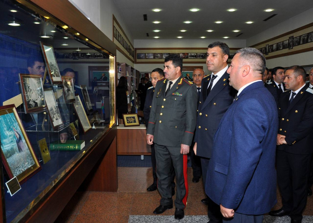 Naxçıvanda prokurorluq əməkdaşları Heydər Əliyev Muzeyini ziyarət ediblər<font color=red> - FOTOLAR</font>