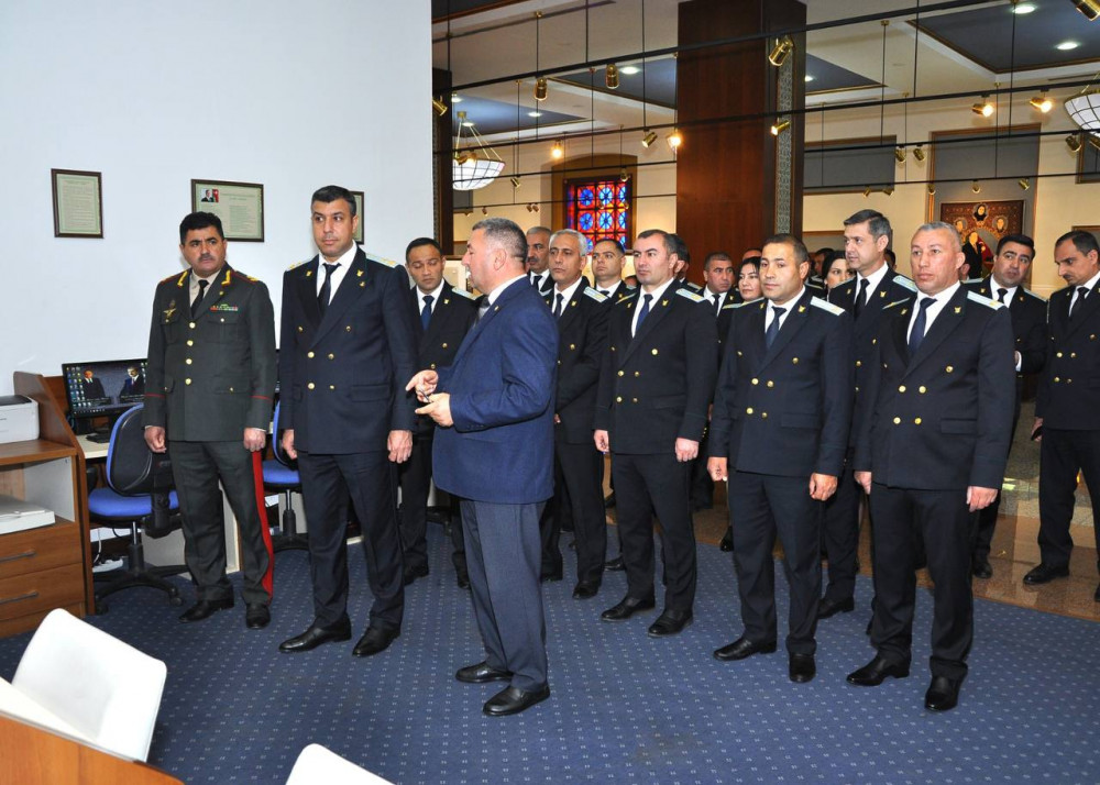 Naxçıvanda prokurorluq əməkdaşları Heydər Əliyev Muzeyini ziyarət ediblər<font color=red> - FOTOLAR</font>