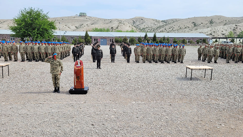 "Komando başlanğıc kursu"nun növbəti buraxılış mərasimi keçirilib<font color=red> - FOTOLAR</font>
