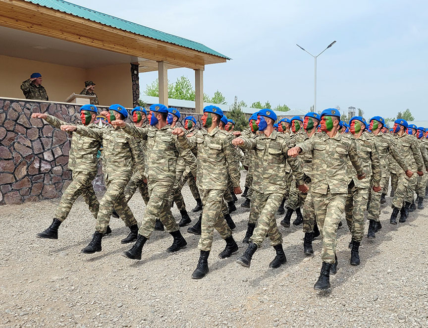 "Komando başlanğıc kursu"nun növbəti buraxılış mərasimi keçirilib<font color=red> - FOTOLAR</font>