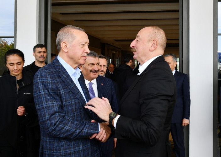 Azərbaycan Prezidenti İlham Əliyevin Türkiyəyə işgüzar səfəri başa çatıb<font color=red> - FOTOLAR</font>