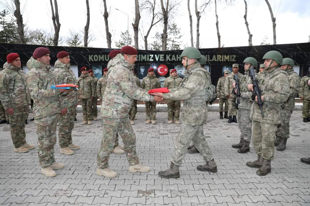 Türkiyədə Azərbaycan hərbçilərinin qarşılanma mərasimi keçirilib<font color=red> - FOTOLAR</font>