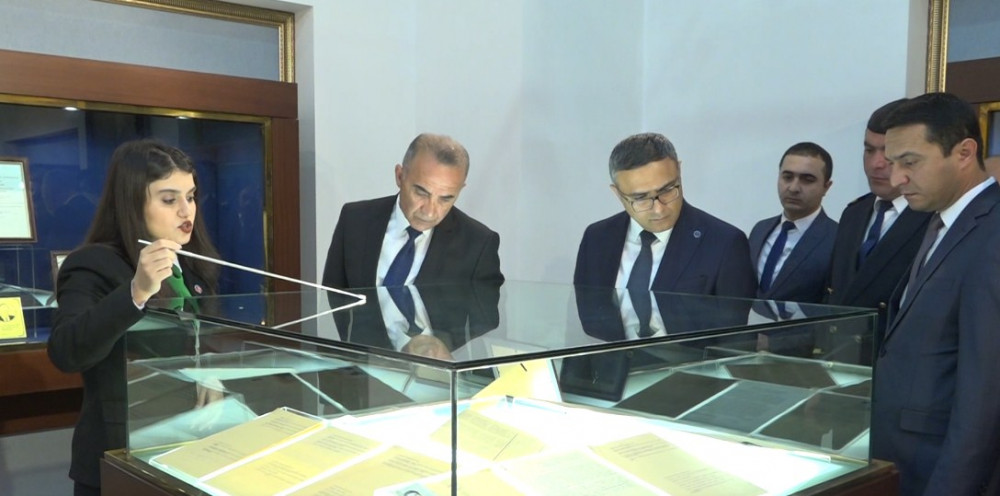 Aviasiya işçiləri Heydər Əliyev Muzeyini ziyarət ediblər<font color=red> - FOTOLAR</font>