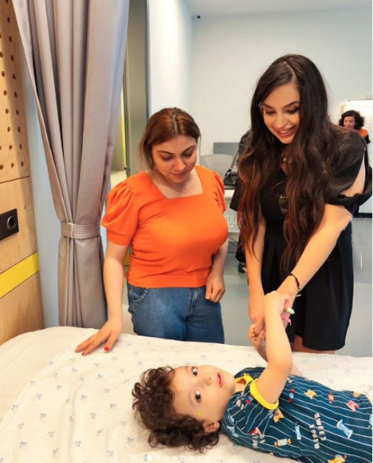 Leyla Əliyeva Uşaqların Sağlam Gələcəyi Erkən Müdaxilə Mərkəzində olub<font color=red> - FOTOLAR</font>
