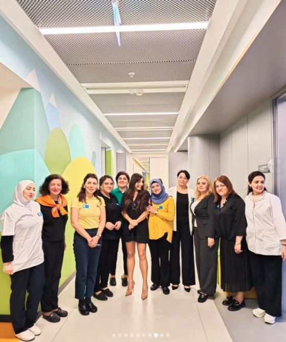 Leyla Əliyeva Uşaqların Sağlam Gələcəyi Erkən Müdaxilə Mərkəzində olub<font color=red> - FOTOLAR</font>