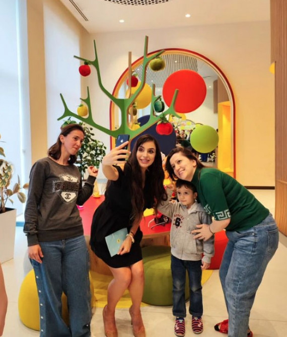 Leyla Əliyeva Uşaqların Sağlam Gələcəyi Erkən Müdaxilə Mərkəzində olub<font color=red> - FOTOLAR</font>