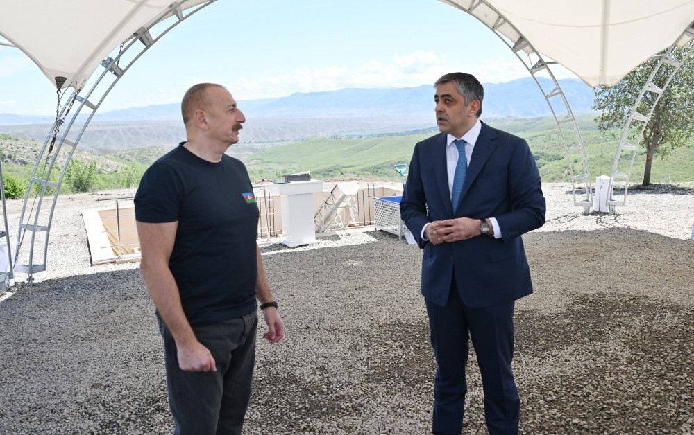 Zəngilanda otel kompleksinin təməli qoyulub<font color=red> - FOTOLAR</font>