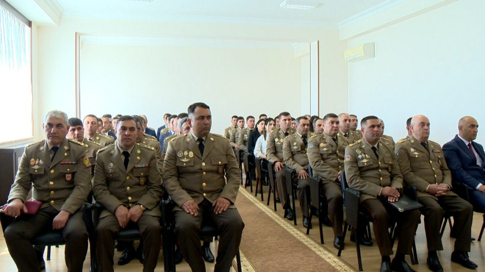 Naxçıvan FHN-də “Ulu öndər Heydər Əliyev və milli dövlətçilik” mövzusunda tədbir keçirilib<font color=red> - FOTOLAR</font>