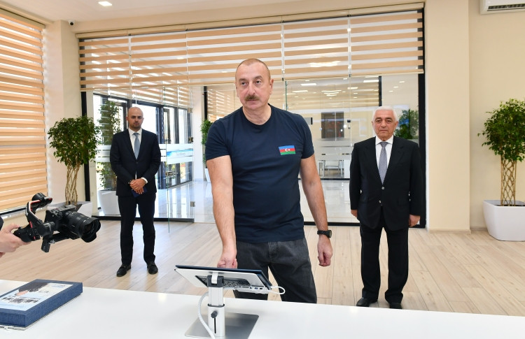 Prezident İlham Əliyev 330 kV-luq “Cəbrayıl” qovşaq yarımstansiyasının açılışını edib<font color=red> - FOTOLAR</font>