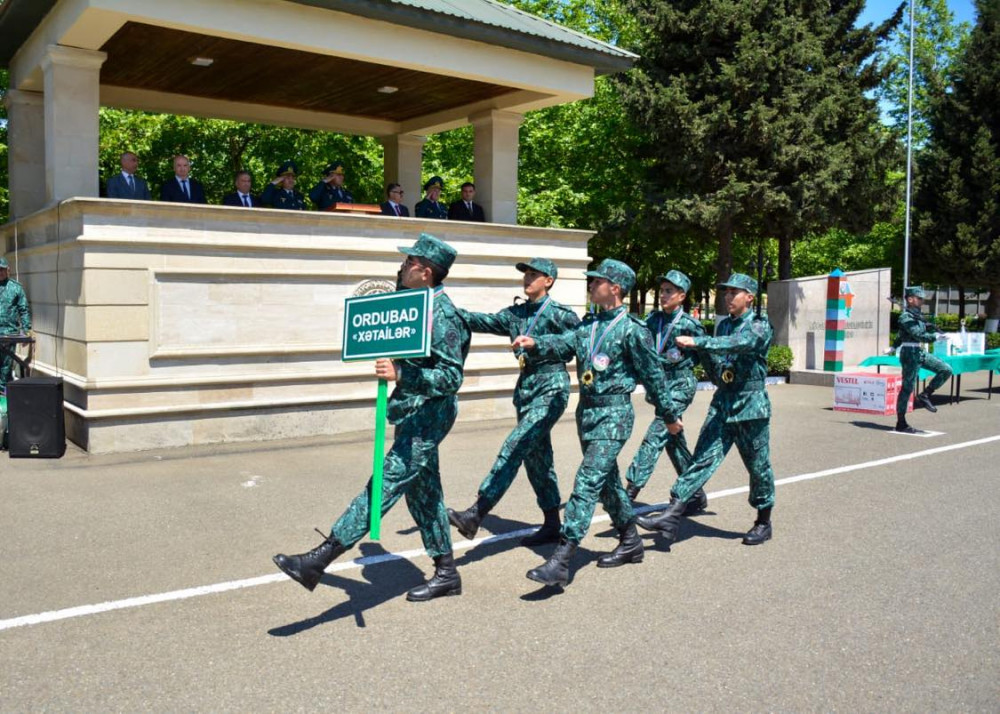 Ordubad rayon İnternat tam orta məktəbinin komandası ölkə üzrə hərbi-idman oyunlarının qalibi olub<font color=red> - FOTOLAR</font>