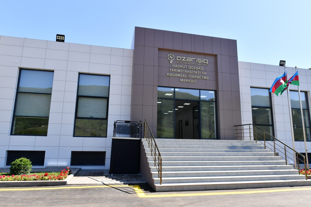 “Hadrut” qovşaq yarımstansiyası və İdarəetmə Mərkəzi istifadəyə verilib<font color=red> - FOTOLAR</font>